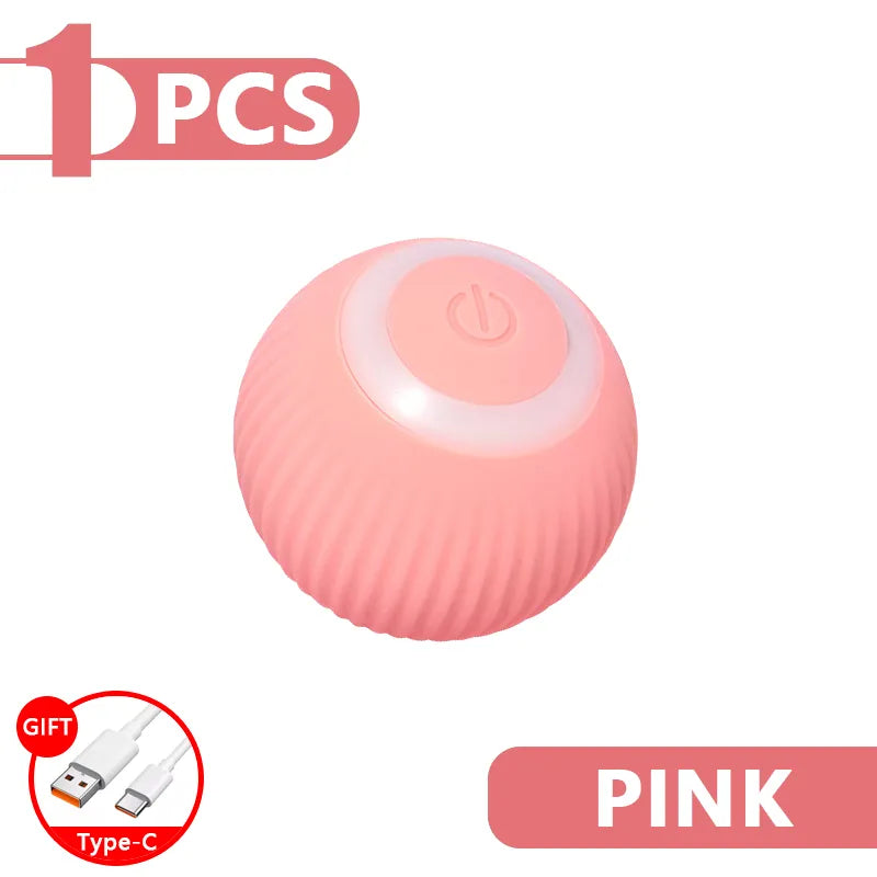 Cat Interactive Ball - Smart Electronic Automatic Rolling Toy