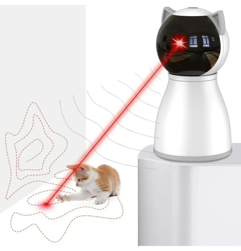 Laser Cat Toys for Indoor Cats - Real Random Trajectory Motion