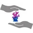 Aqua Culture Artificial Reef Decor - Pink, Purple & Blue Coral Ornament