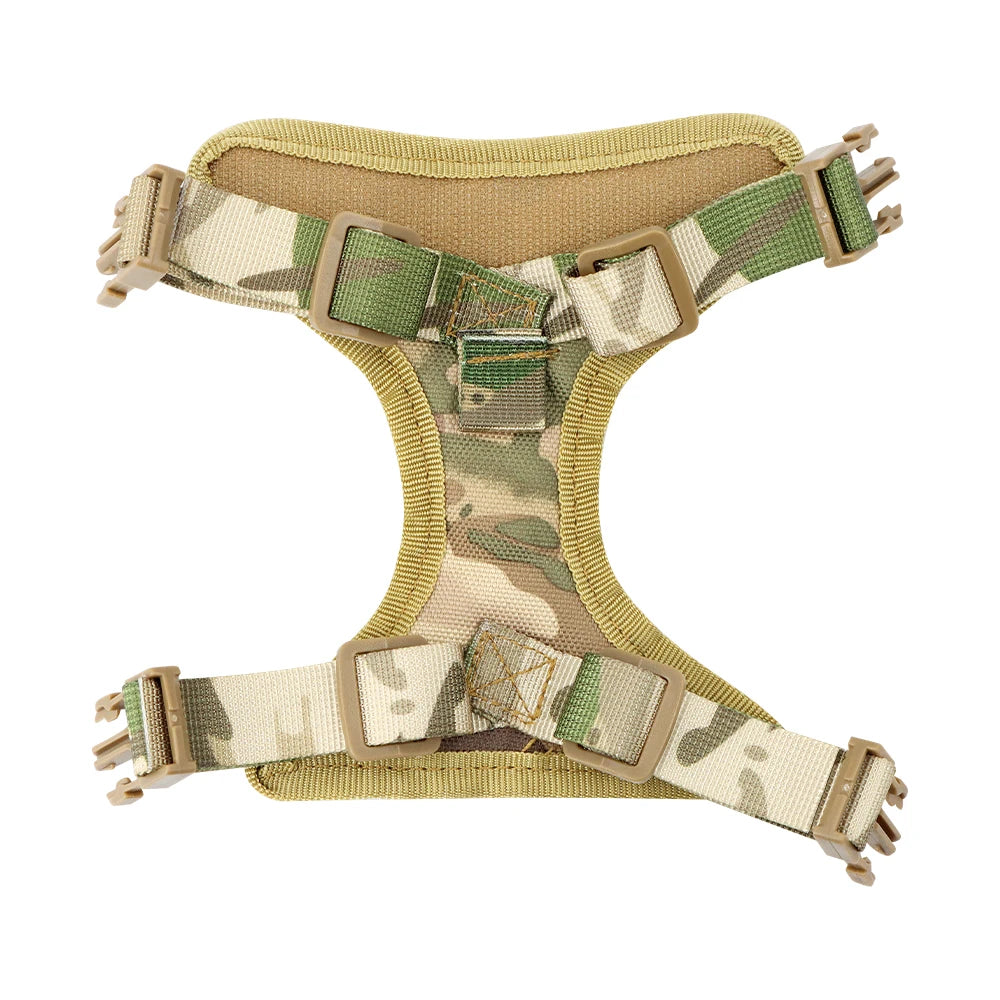 Tactical Cat Harness Adjustable Puppy Vest - Military Small Dogs Harness