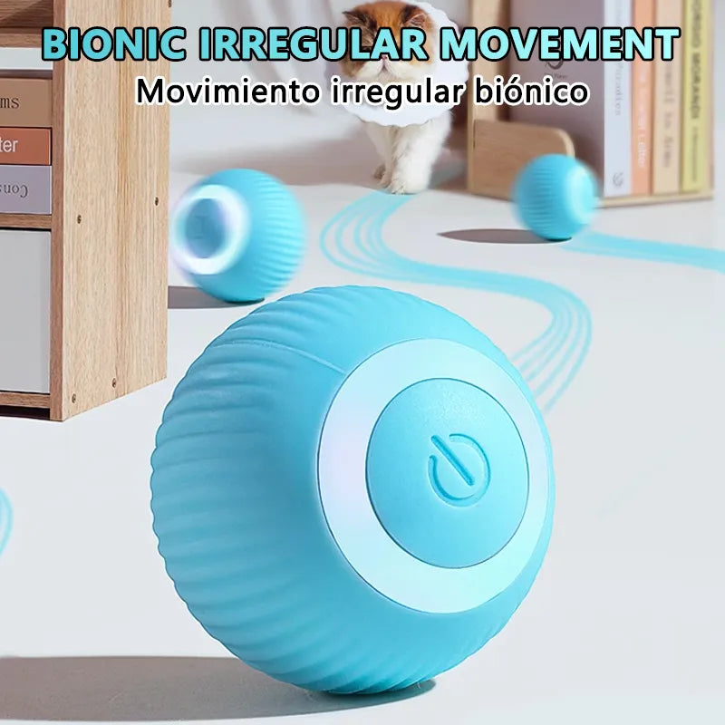 Cat Interactive Ball - Smart Electronic Automatic Rolling Toy