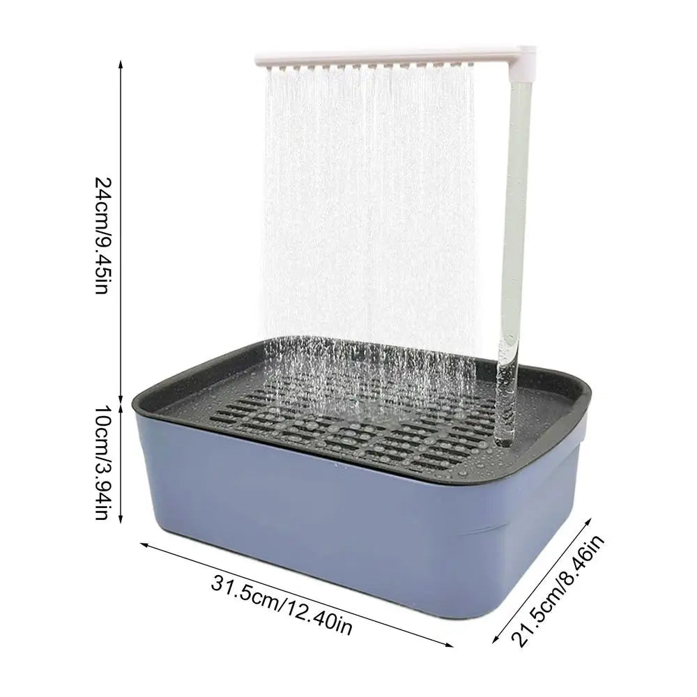 Bird Bath Shower Tub - Pet Circulating Water Bath (USB Electric)