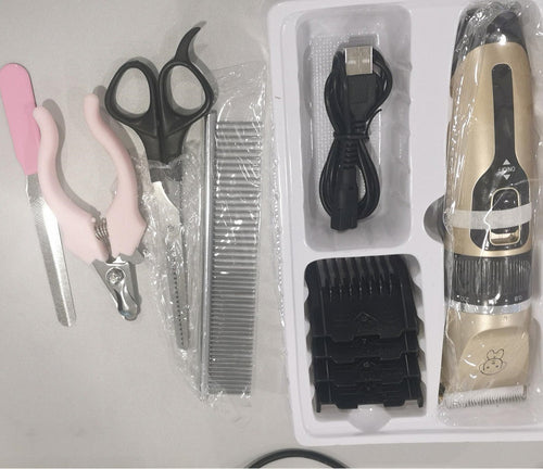 Dog Hair Clipper Pet Hair Shaver - Quiet & Rechargeable Trimmer