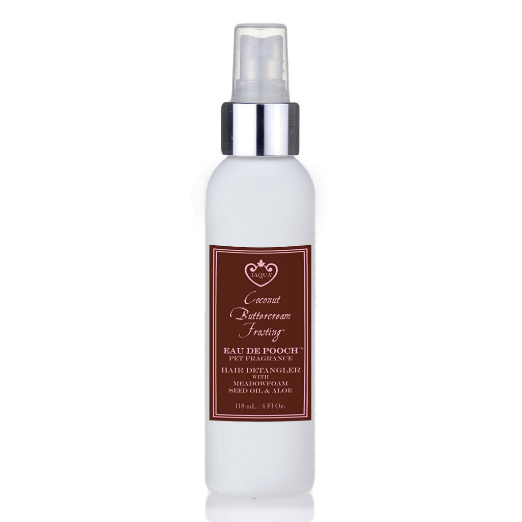 Coconut Buttercream Frosting Pet Fragrance - Dog & Cat Detangler Spray